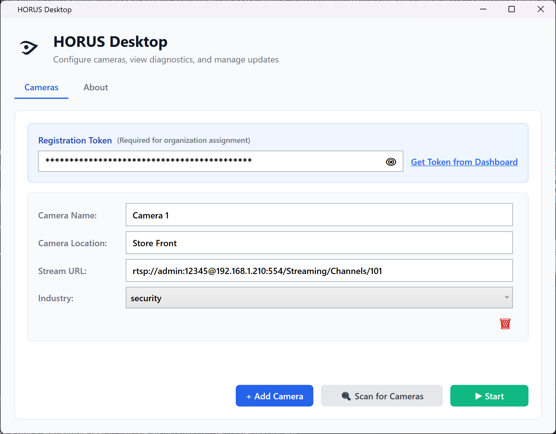 Horus Desktop Installer